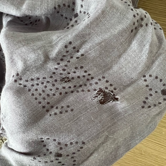 Louis Vuitton Purple Monogrammed Stole/Scarf - Picture 6 of 11